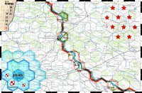 Jedna z wcześniejszych wersji planszy