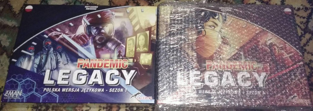 Pandemic Legacy - Boxes